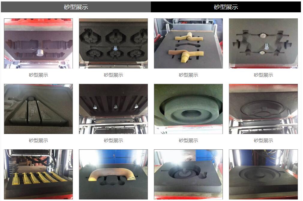 全自動造型機砂模案例